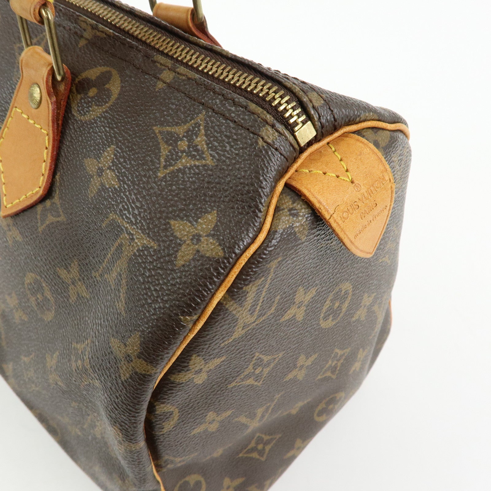 Louis Vuitton Monogram Speedy 30 Boston Bag Hand Bag Brown M41526