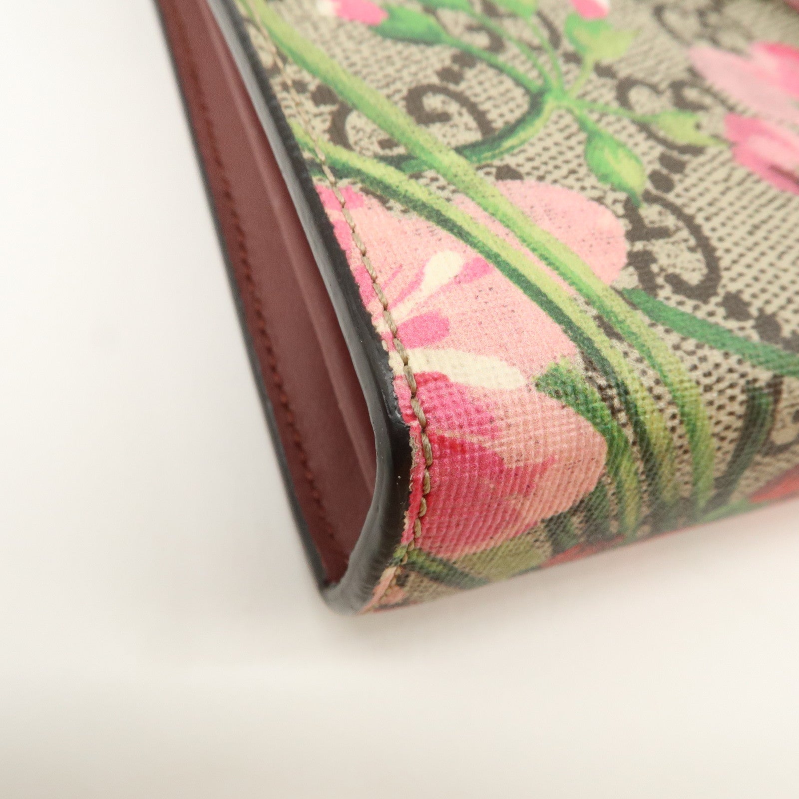 GUCCI Dionysus GG Supreme Chain Shoulder Bag Flower Beige 401231