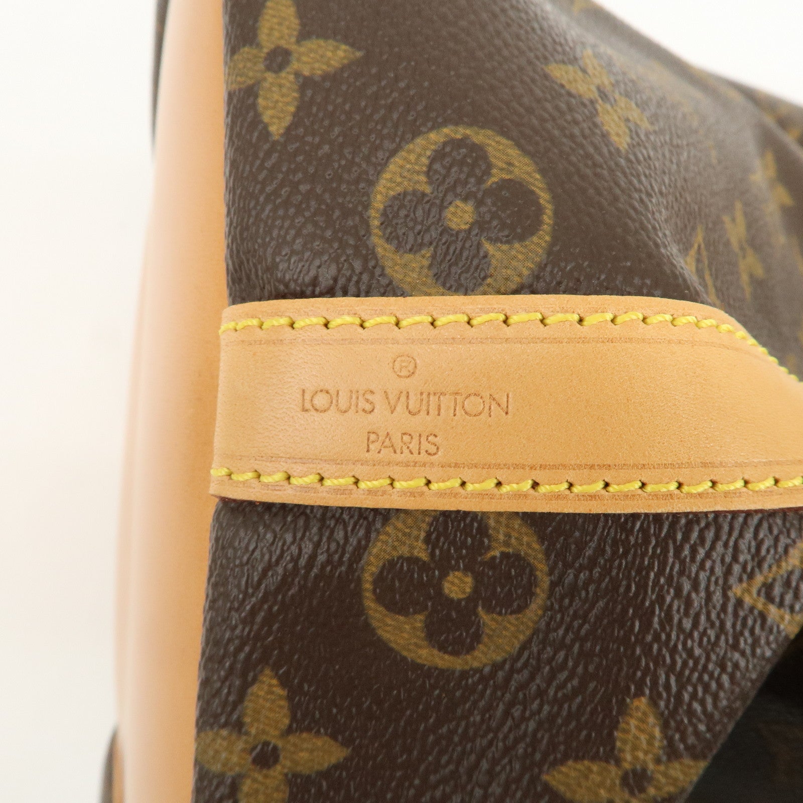 Louis Vuitton Monogram Petit Noe Shoulder Bag Brown M42226