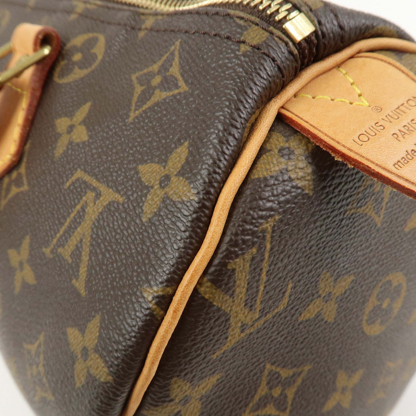 Louis Vuitton Monogram Speedy 30 Boston Bag Hand Bag Brown M41526
