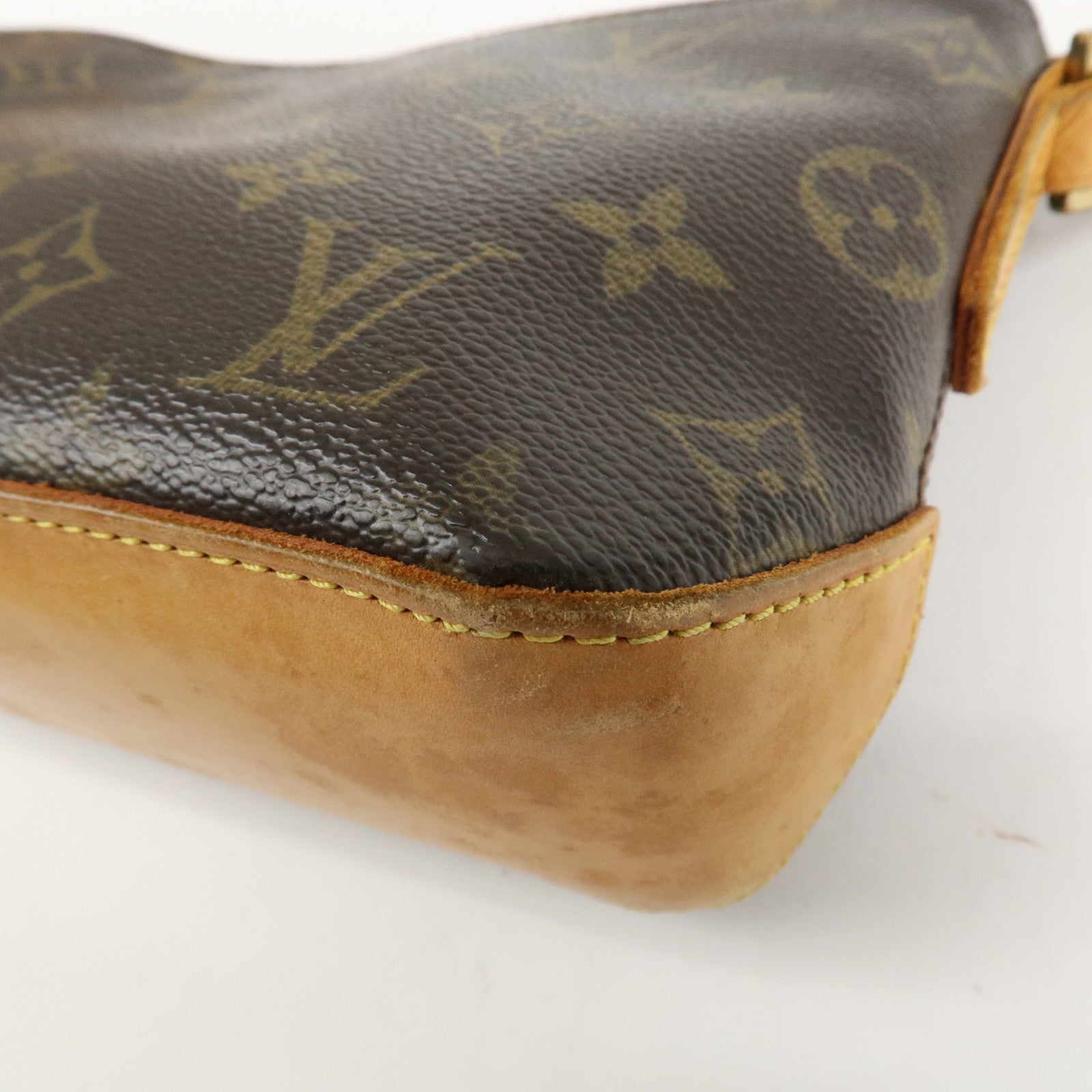 Louis Vuitton Monogram Trotteur Shoulder Bag Brown M51240