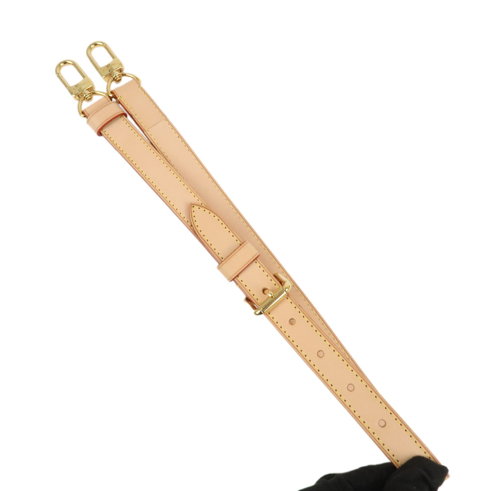 Louis Vuitton Nume Leather Shoulder Strap Adjustable Beige