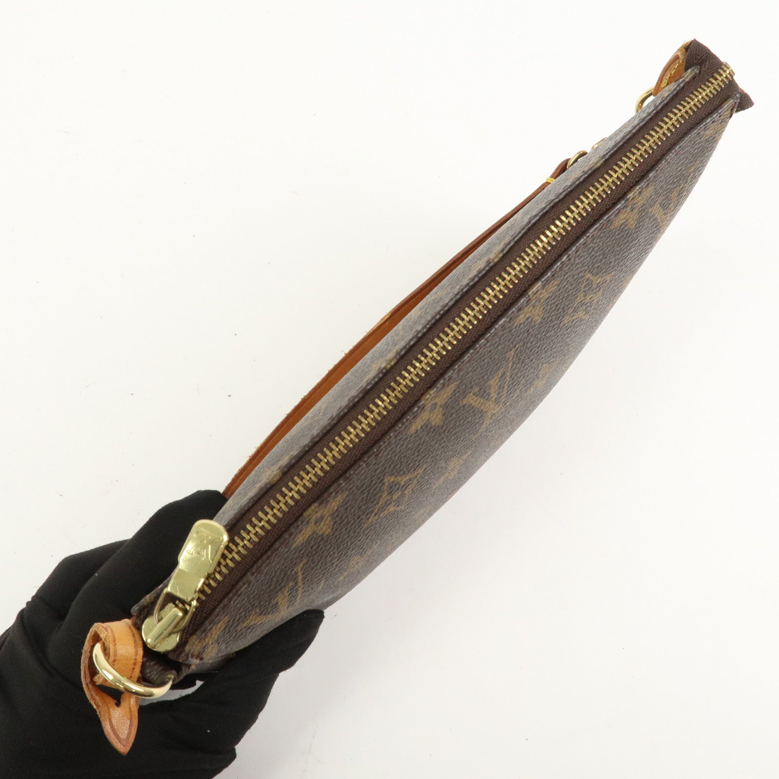 Louis Vuitton Monogram Pochette Accessoires Pouch Hand Bag M51980