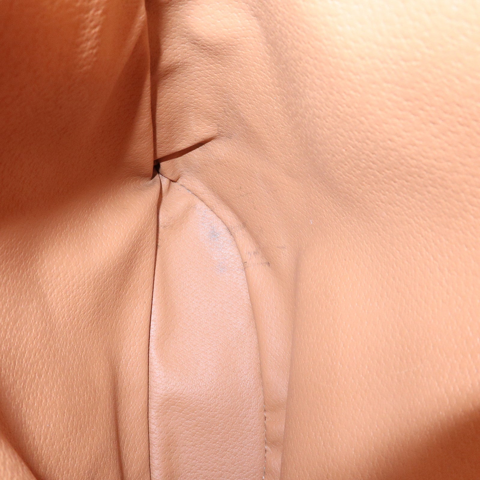 CELINE Macadam PVC Leather Tote Bag Shoulder Bag Beige Light Brown