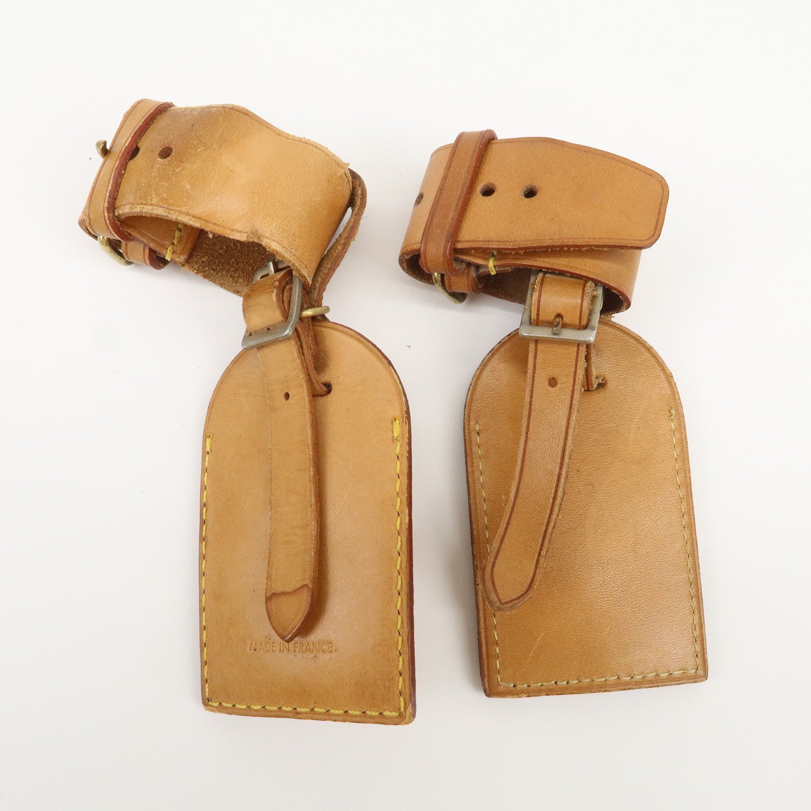 Louis Vuitton Set of 10 Leather Name Tag & Poignet