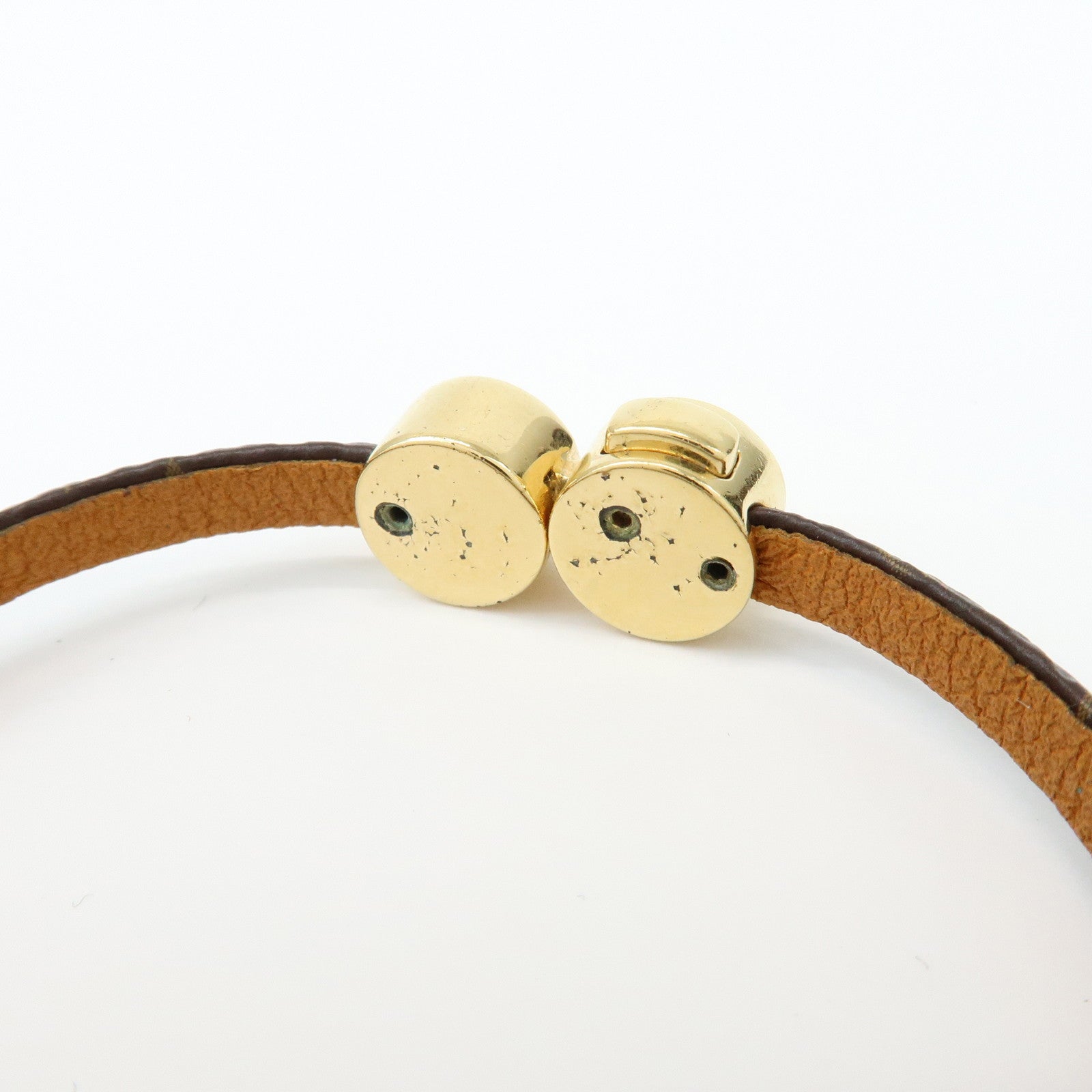 Louis Vuitton Monogram Historic Mini Bracelet Size 17 M6407F