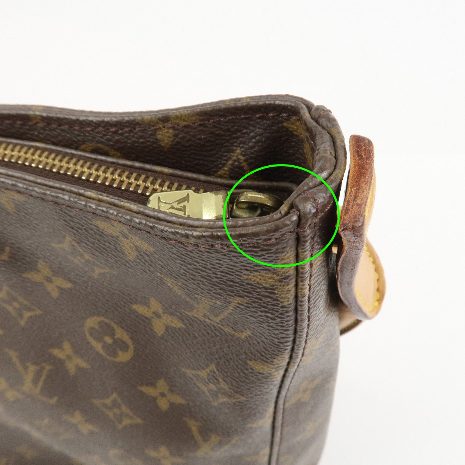 Louis Vuitton Monogram Looping GM Shoulder Bag Brown M51145