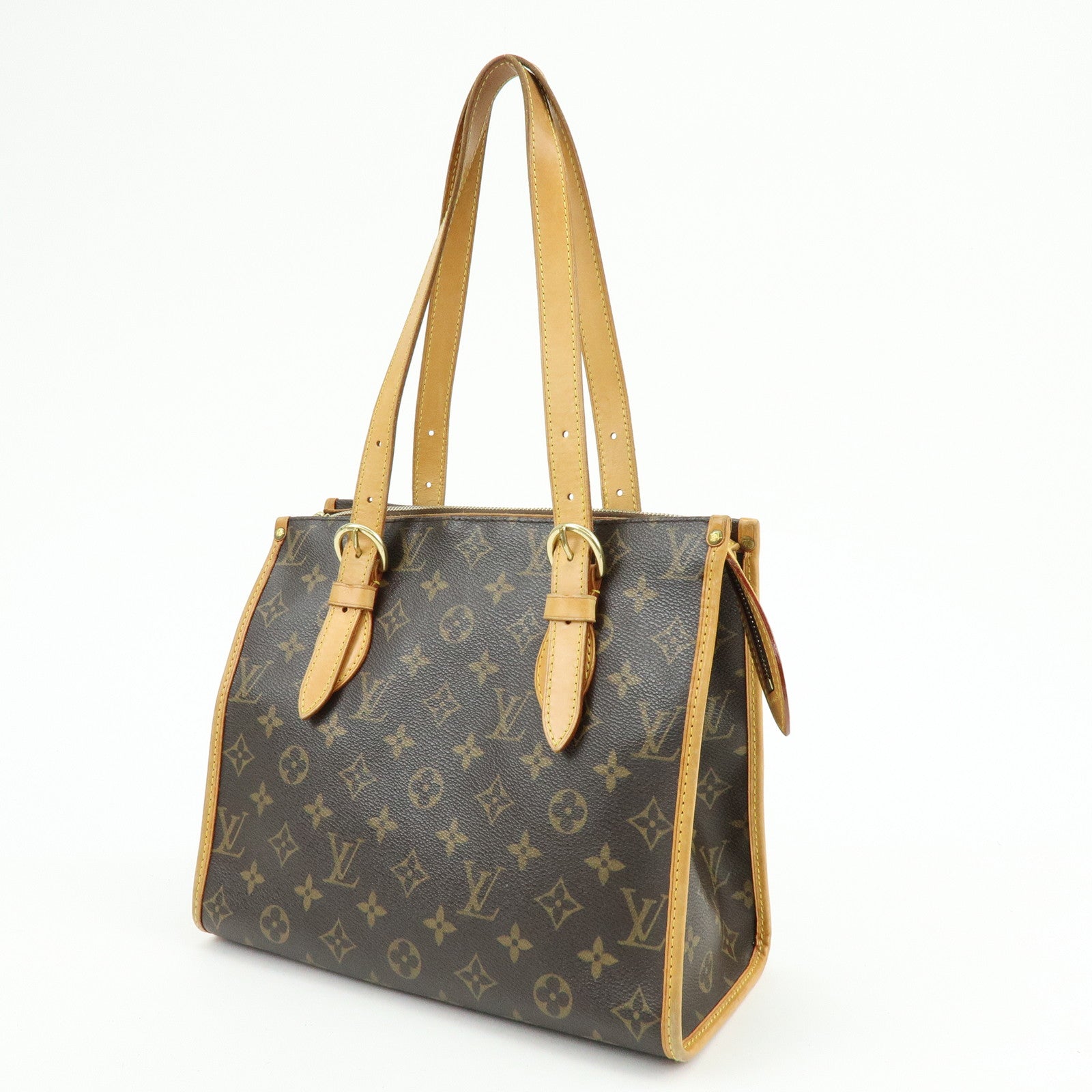 Louis Vuitton Monogram Popincourt Haut Shoulder Bag Brown M40007
