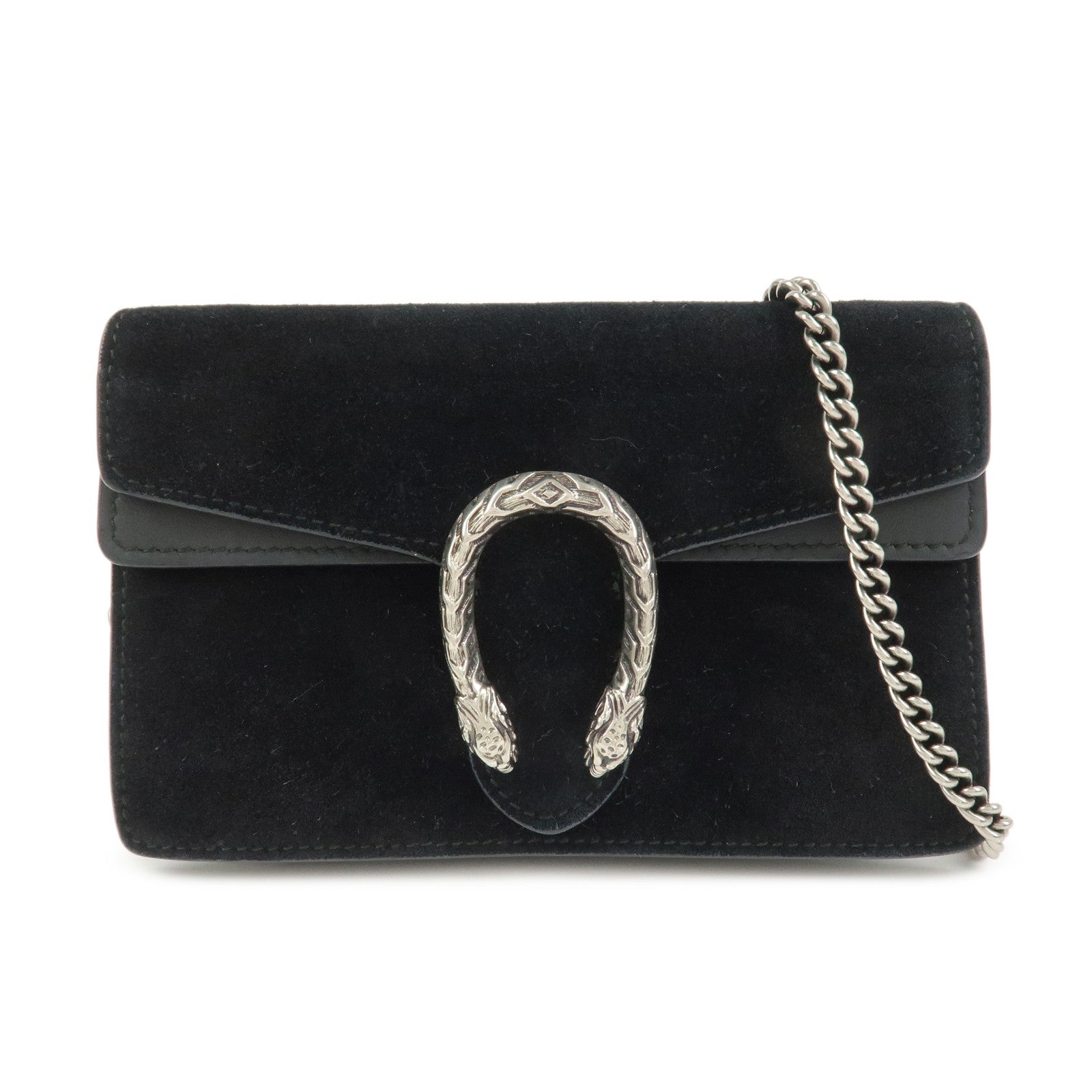 GUCCI Dionysus Super Mini Bag Leather Chain Shoulder Bag 476432