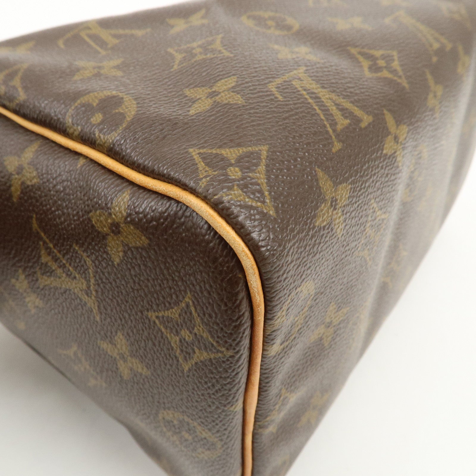 Louis Vuitton Monogram Speedy 25 Boston Bag Hand Bag Brown M41528