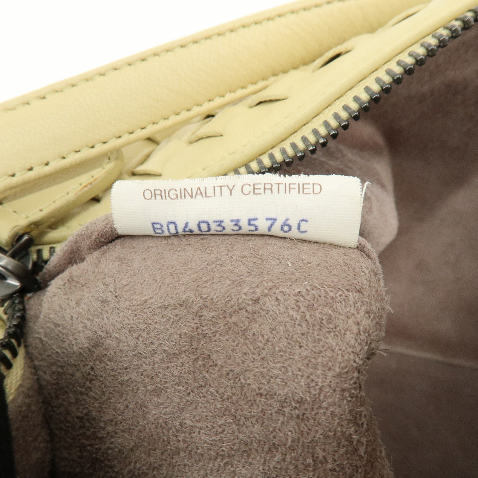 BOTTEGA VENETA Hobo Intrecciato Leather Shoulder Bag Beige 239988