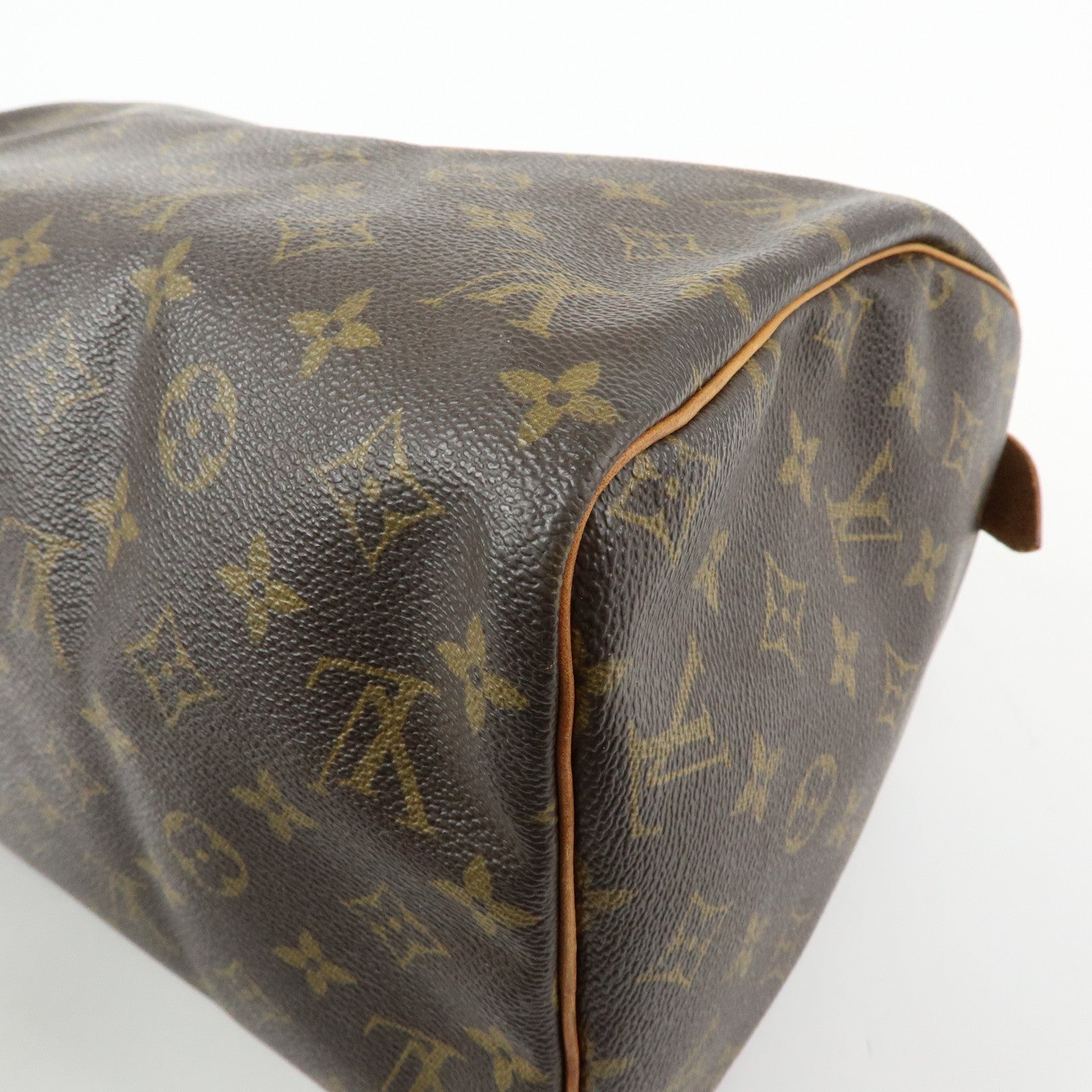 Louis Vuitton Monogram Speedy 30 Boston Bag Hand Bag Brown M41526