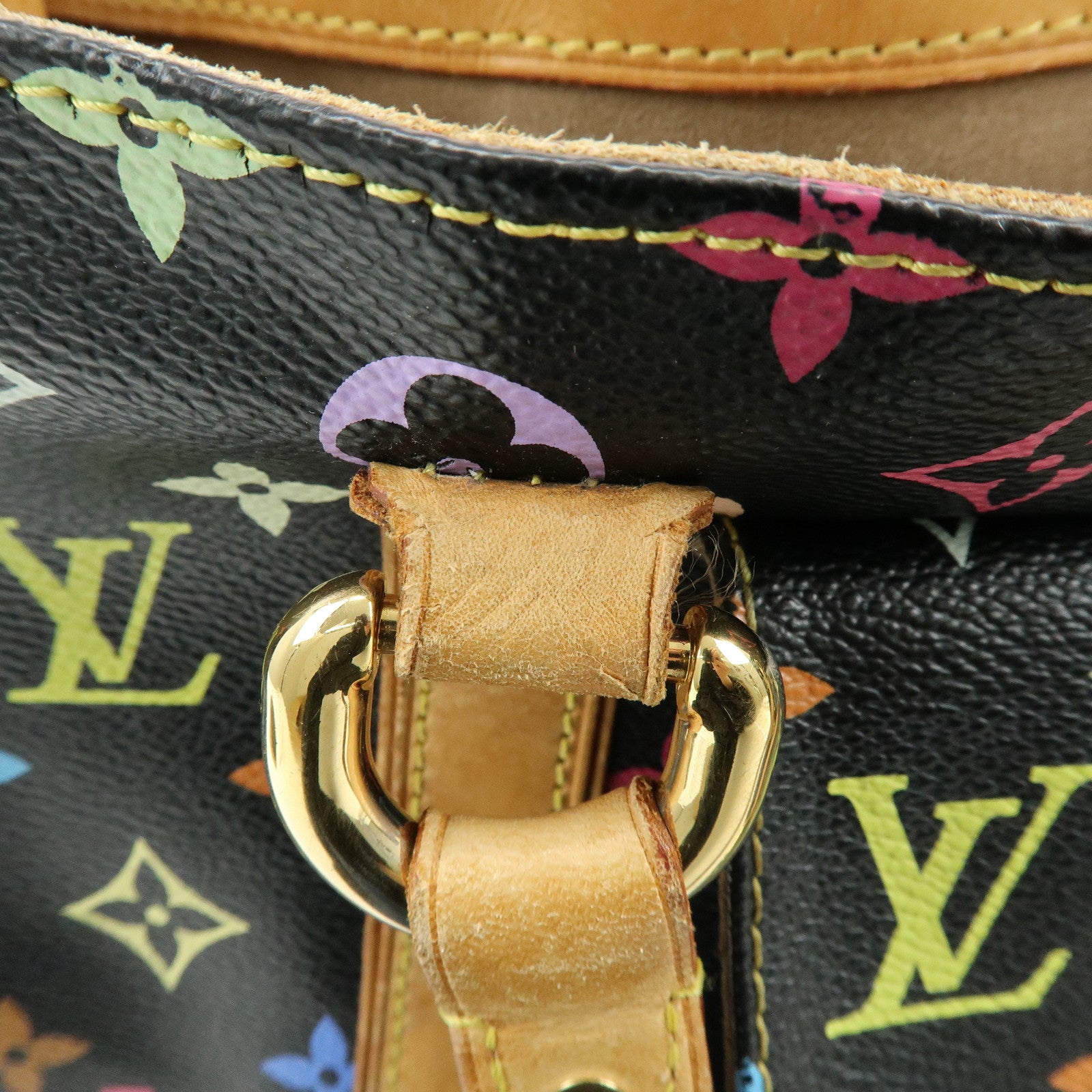 Louis Vuitton Monogram Multicolor Aurelia MM Shoulder Bag M40095