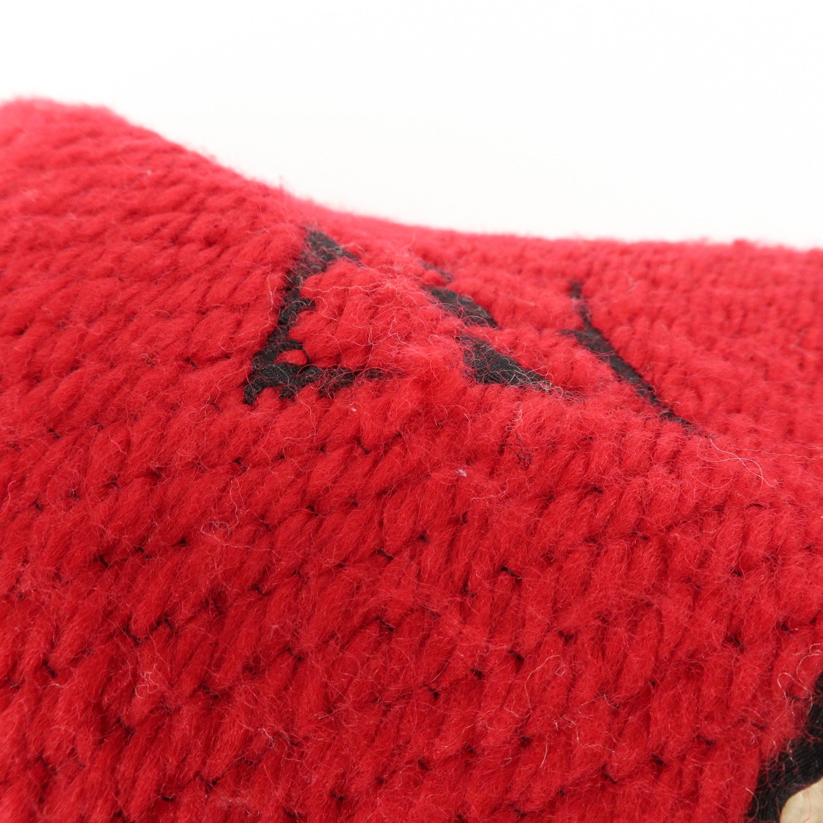 Louis Vuitton Monogram Echarpe Logomania Scarf Beige Red M73886