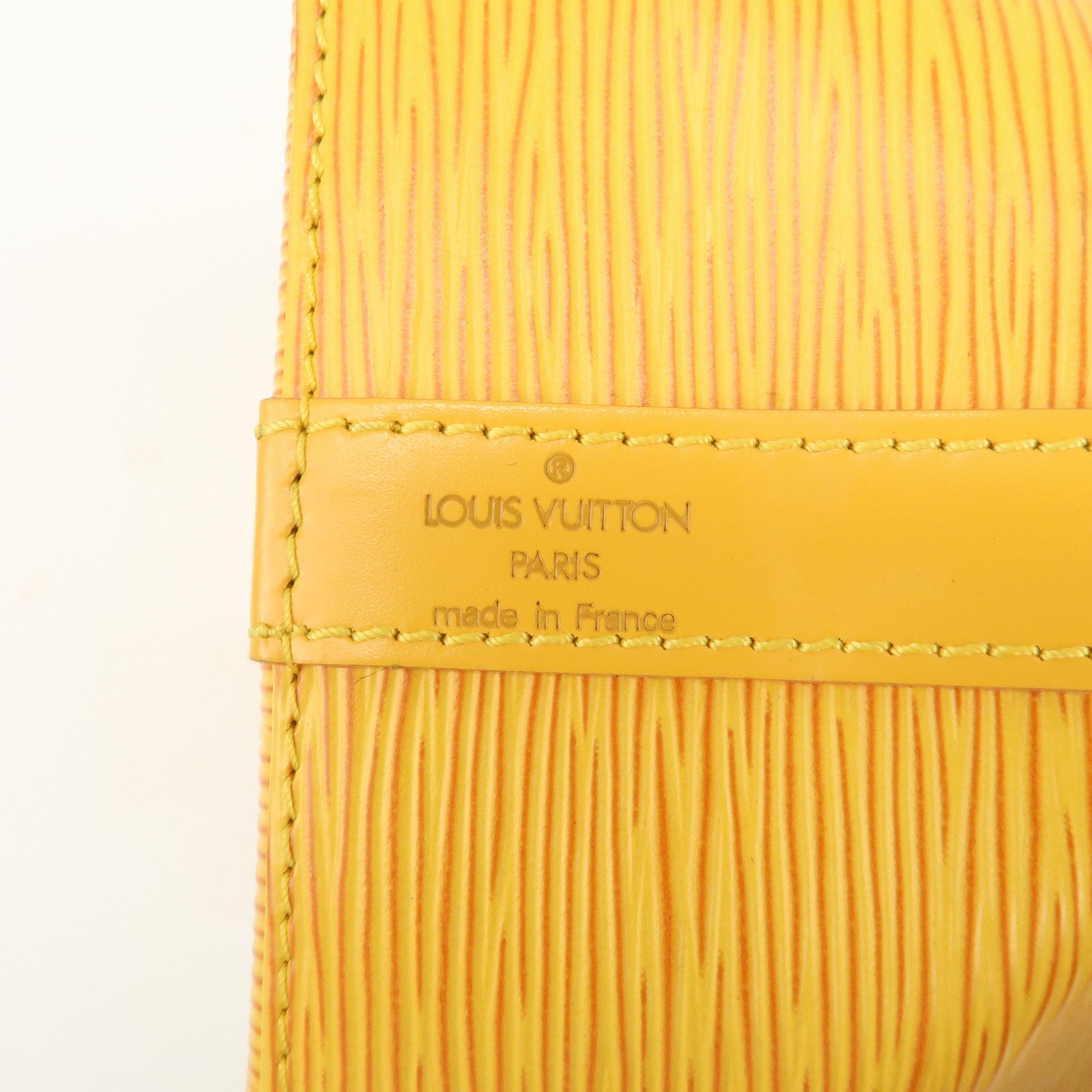 Louis Vuitton Epi Petit Noe Shoulder Bag Tassili Yellow M44109