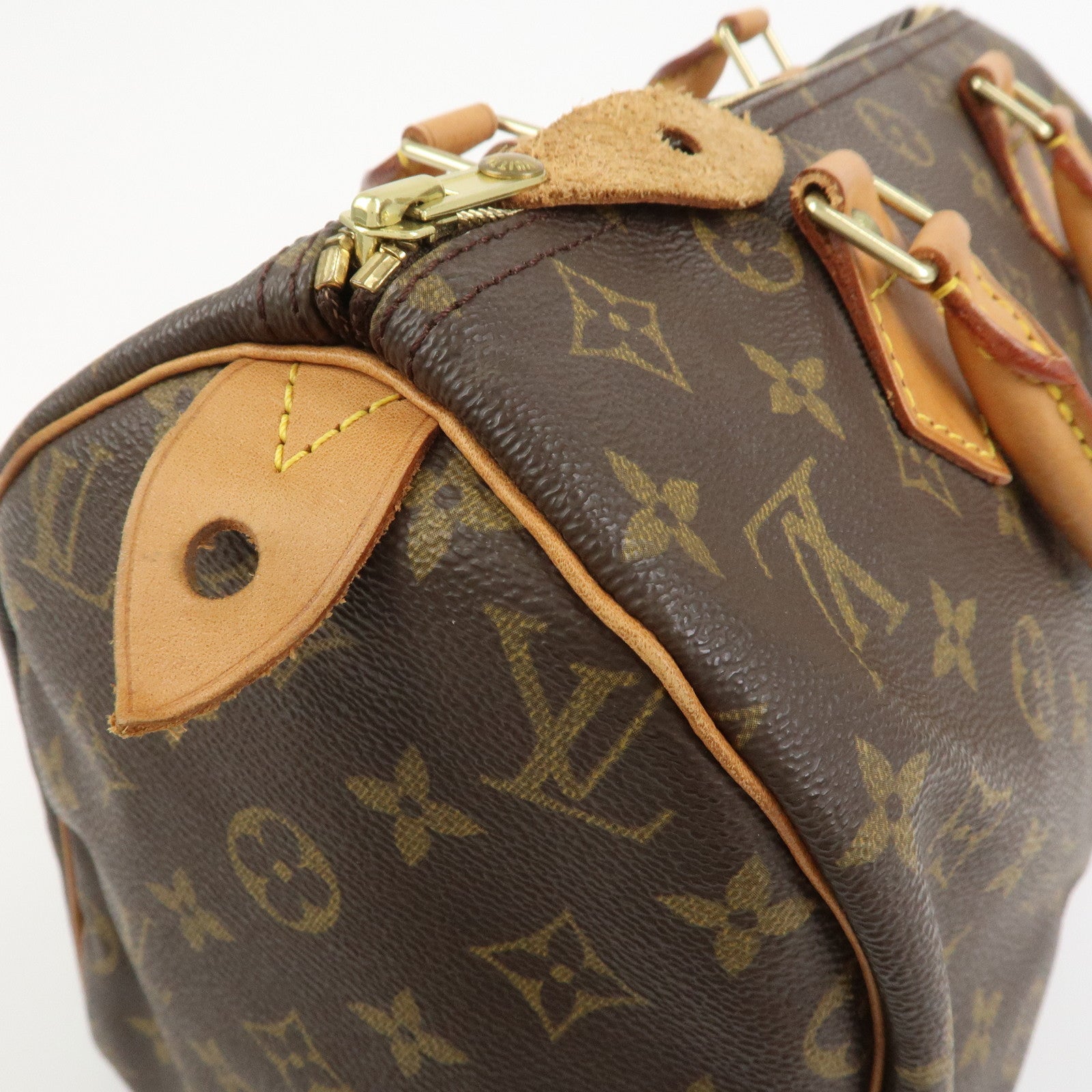 Louis Vuitton Monogram Speedy 30 Boston Bag Hand Bag Brown M41526