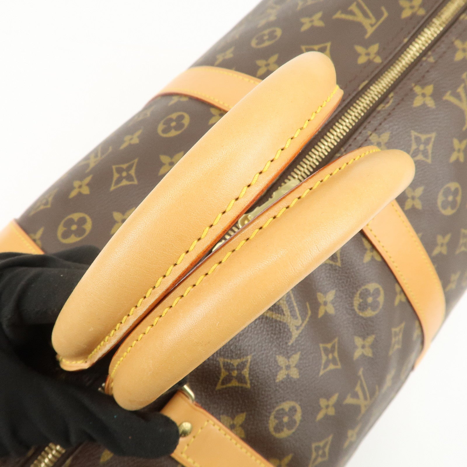 Louis Vuitton Monogram Keep All Bandouliere 60 Boston Bag M41412