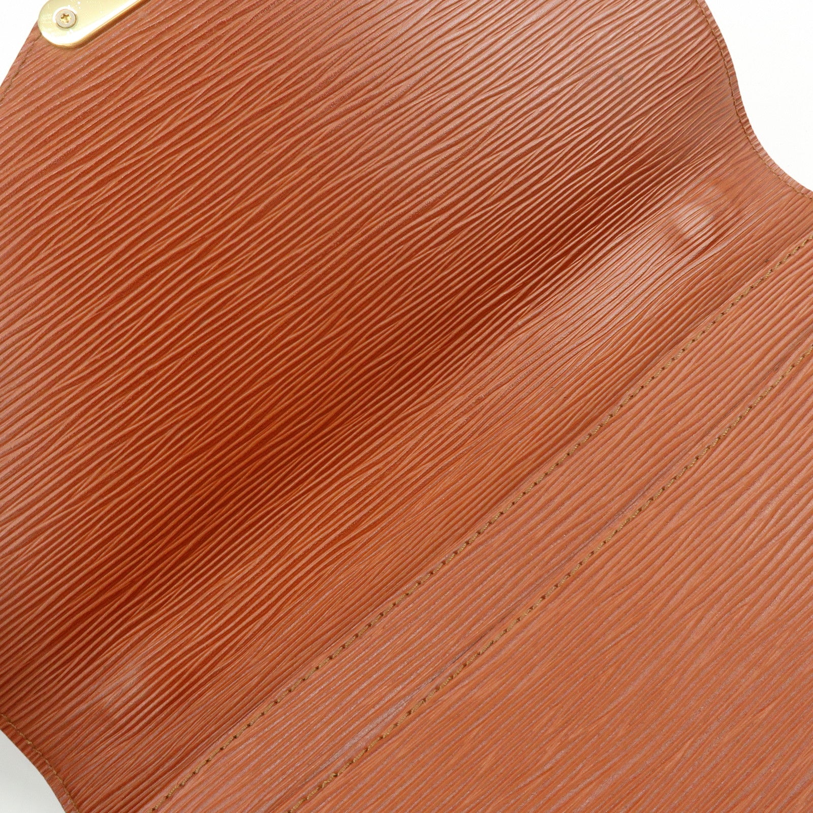 Louis Vuitton Epi Monceau 2way Bag Hand Bag Kenya Brown M52123