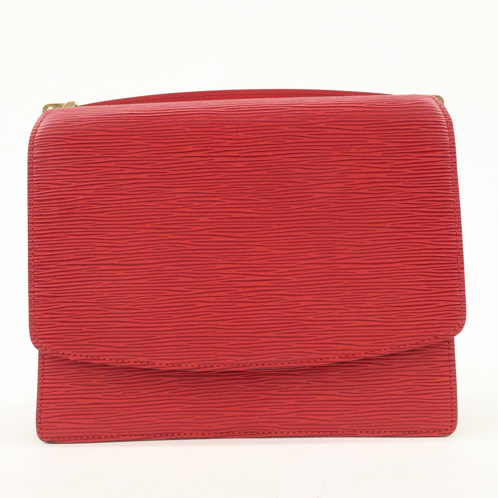 Louis Vuitton Epi Grenelle Shoulder Bag Castilian Red M52367