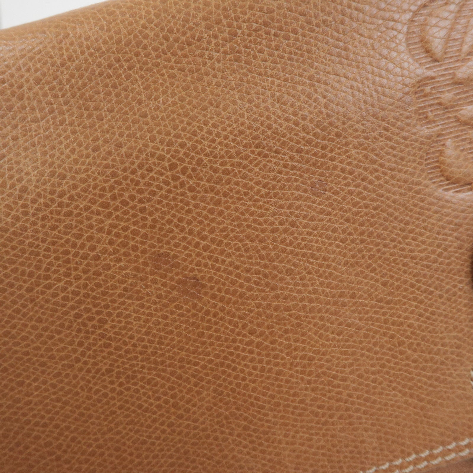 LOEWE Anagram Leather Shoulder Bag Crossbody Bag Brown