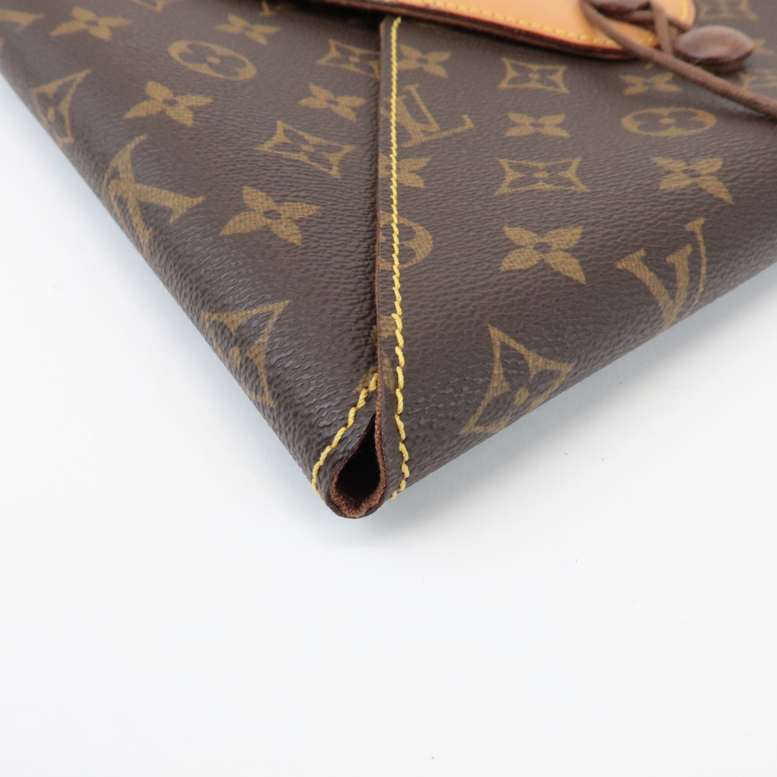 Louis Vuitton Monogram Visionaire Clutch Bag 100th Anniv. M99045
