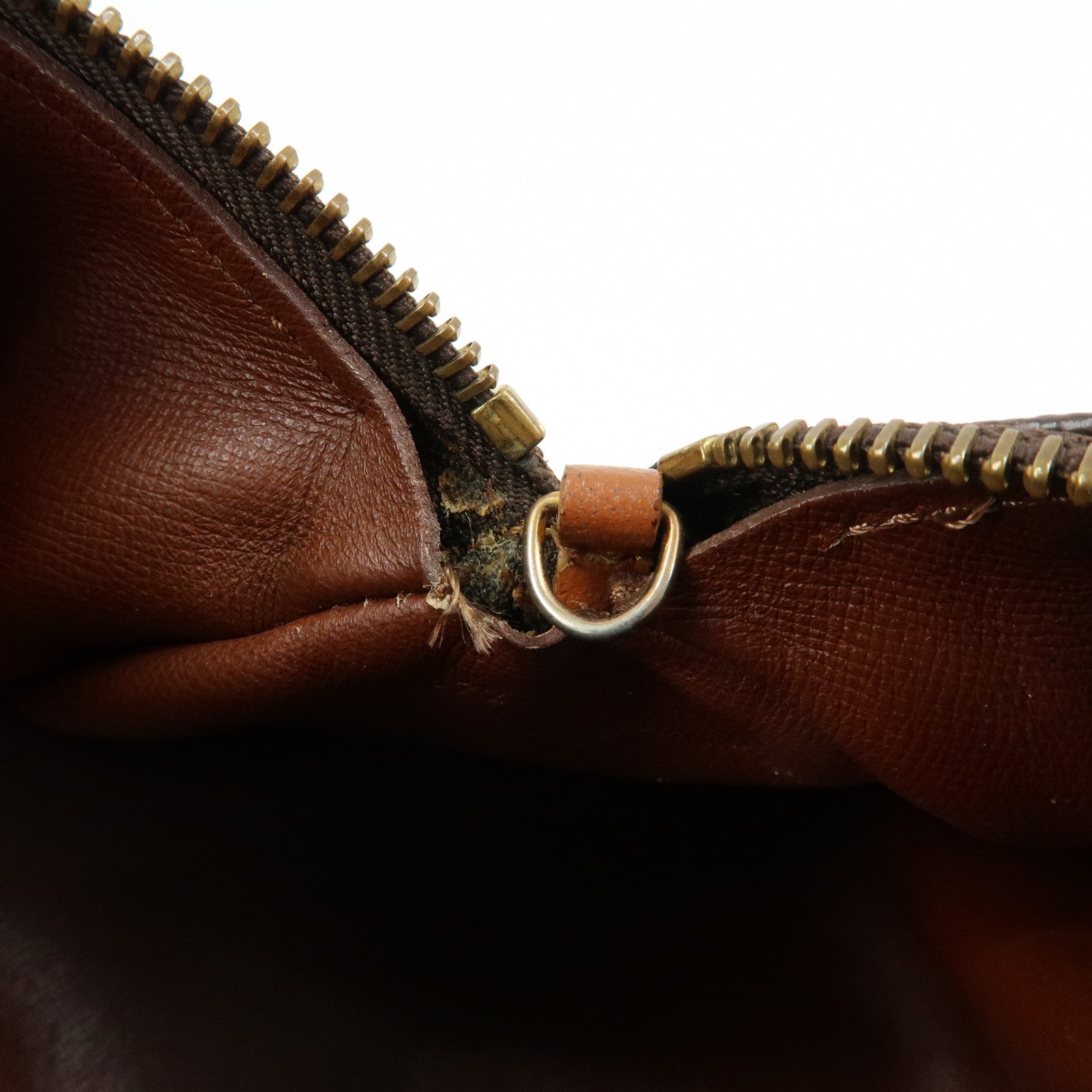 Louis Vuitton Monogram Papillon 30 Hand Bag Brown M51365