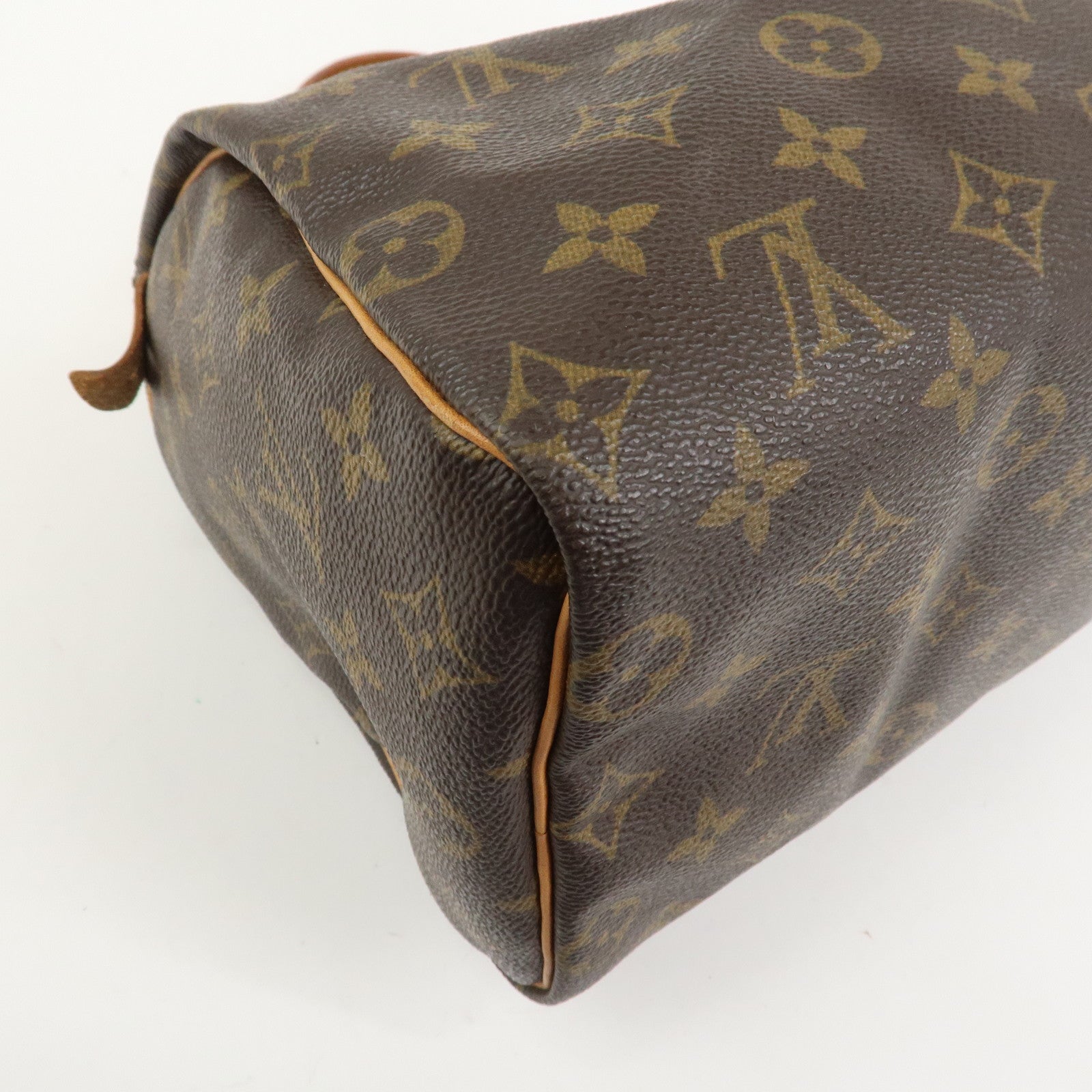 Louis Vuitton Monogram Speedy 25 Boston Bag Hand Bag Brown M41528