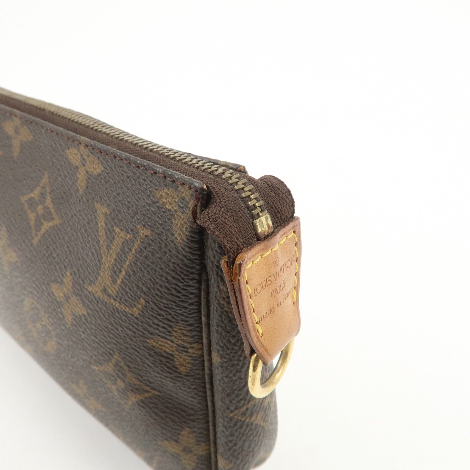 Louis Vuitton Monogram Pochette Accessoires Pouch Hand Bag M51980