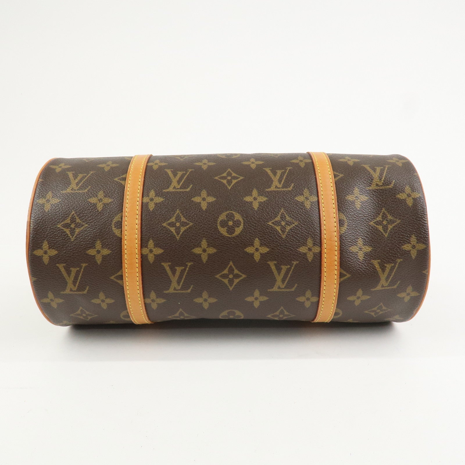 Louis Vuitton Monogram Papillon 30 Hand Bag New Style Brown M51385