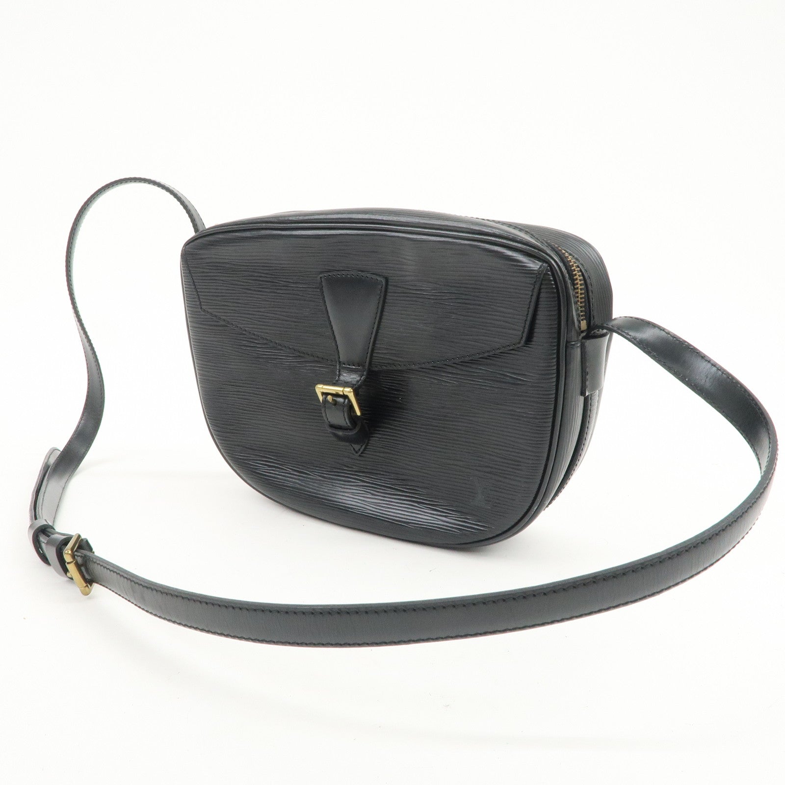 Louis Vuitton Epi Jeune Fille Shoulder Crossbody Bag Noir M52152