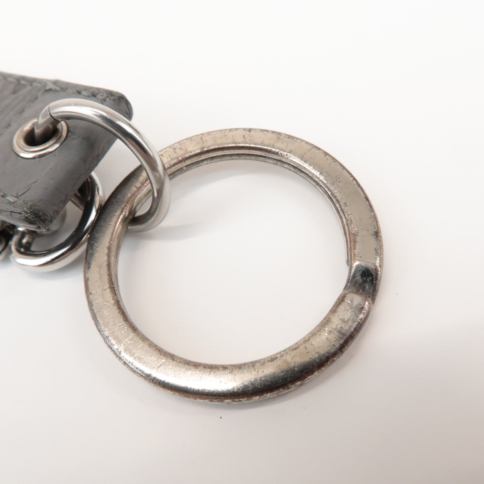 Louis Vuitton Monogram Shadow Dragonne Key Charm Key Holder M82373