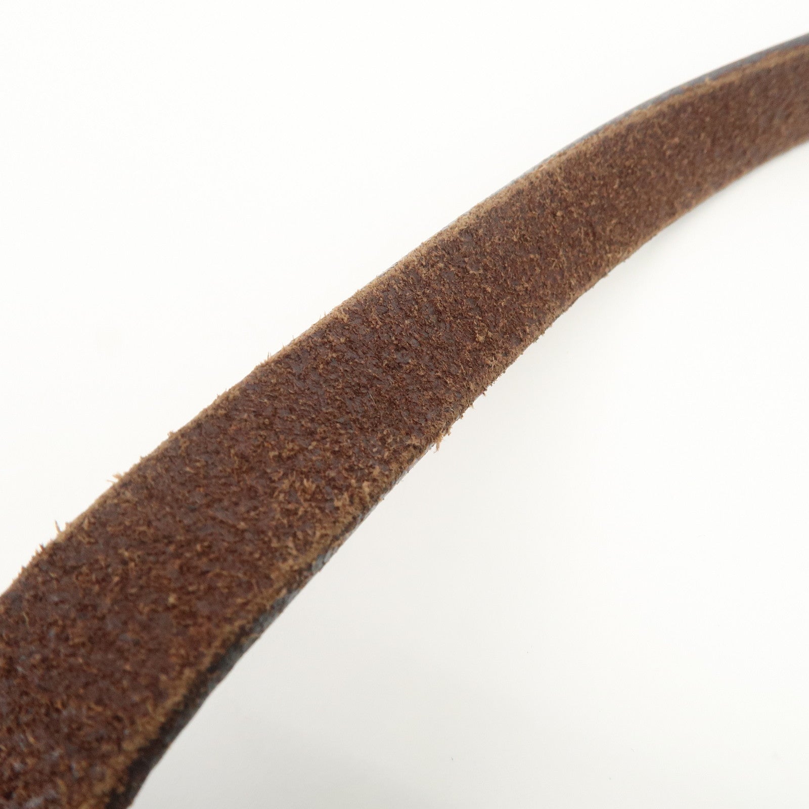 FENDI Zucca Canvas Leather Shoulder Bag Hand Bag Brown 26640