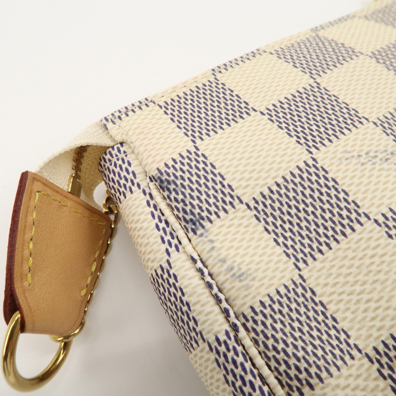Louis Vuitton Damier Azur Mini Pochette Accessoires Pouch N58010