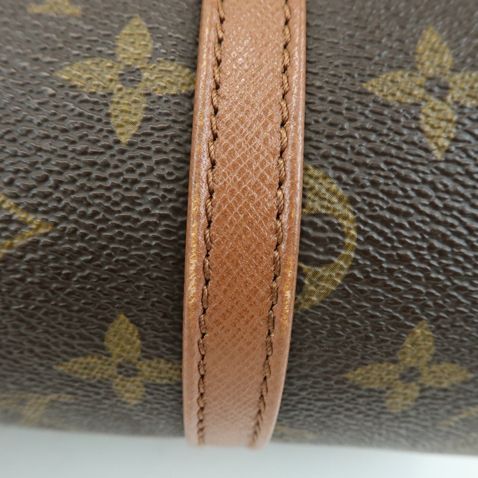 Louis Vuitton Monogram Papillon 30 Hand Bag Brown M51385