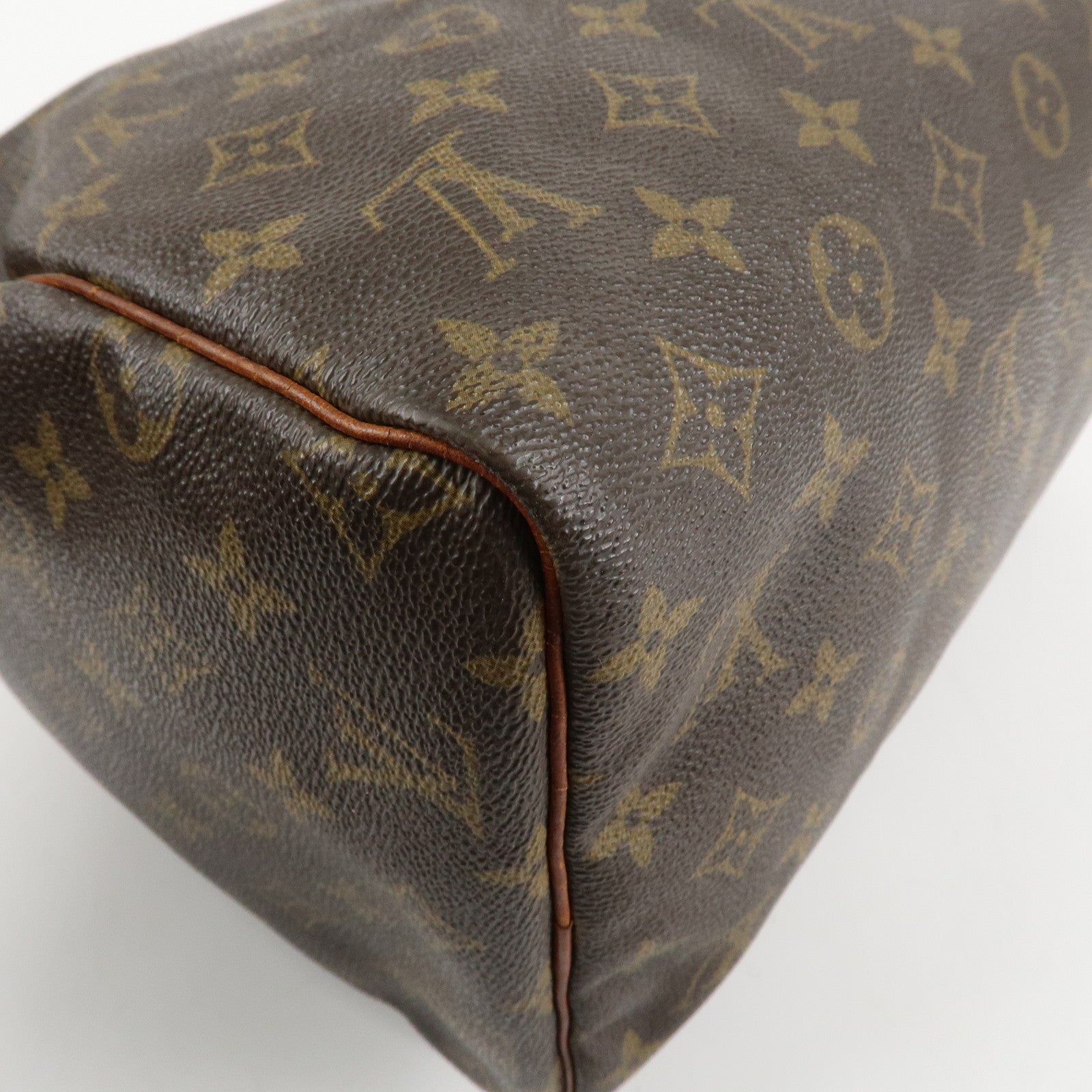 Louis Vuitton Monogram Speedy 30 Boston Bag Hand Bag M41526 Used
