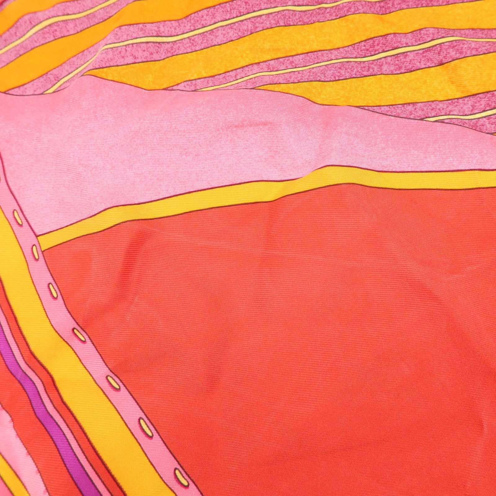 HERMES Carre 90 Silk 100% Scarf COUPONS INDIENS Multicolor Used