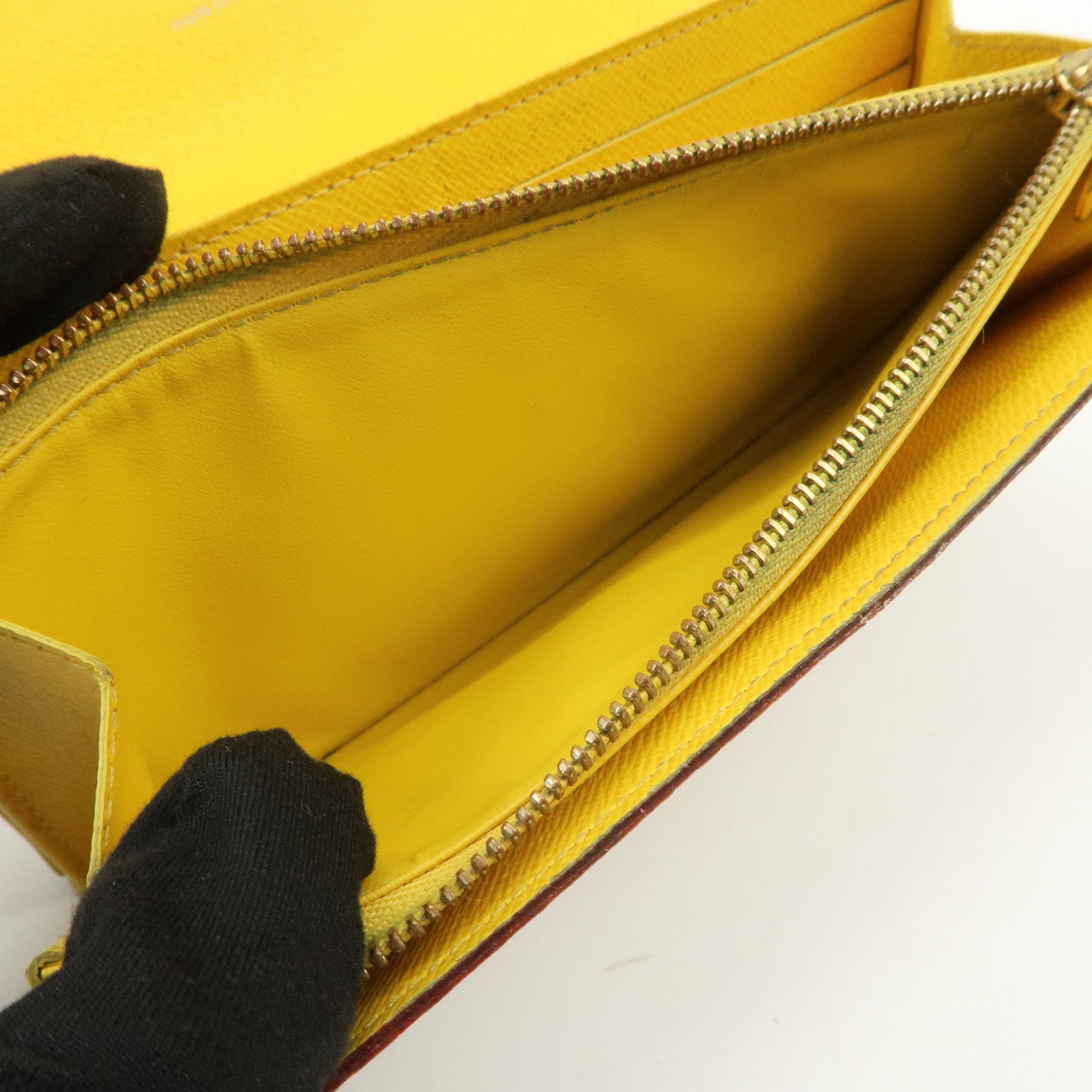 Louis Vuitton Monogram Set of 2 Long Wallets M61734 M60825