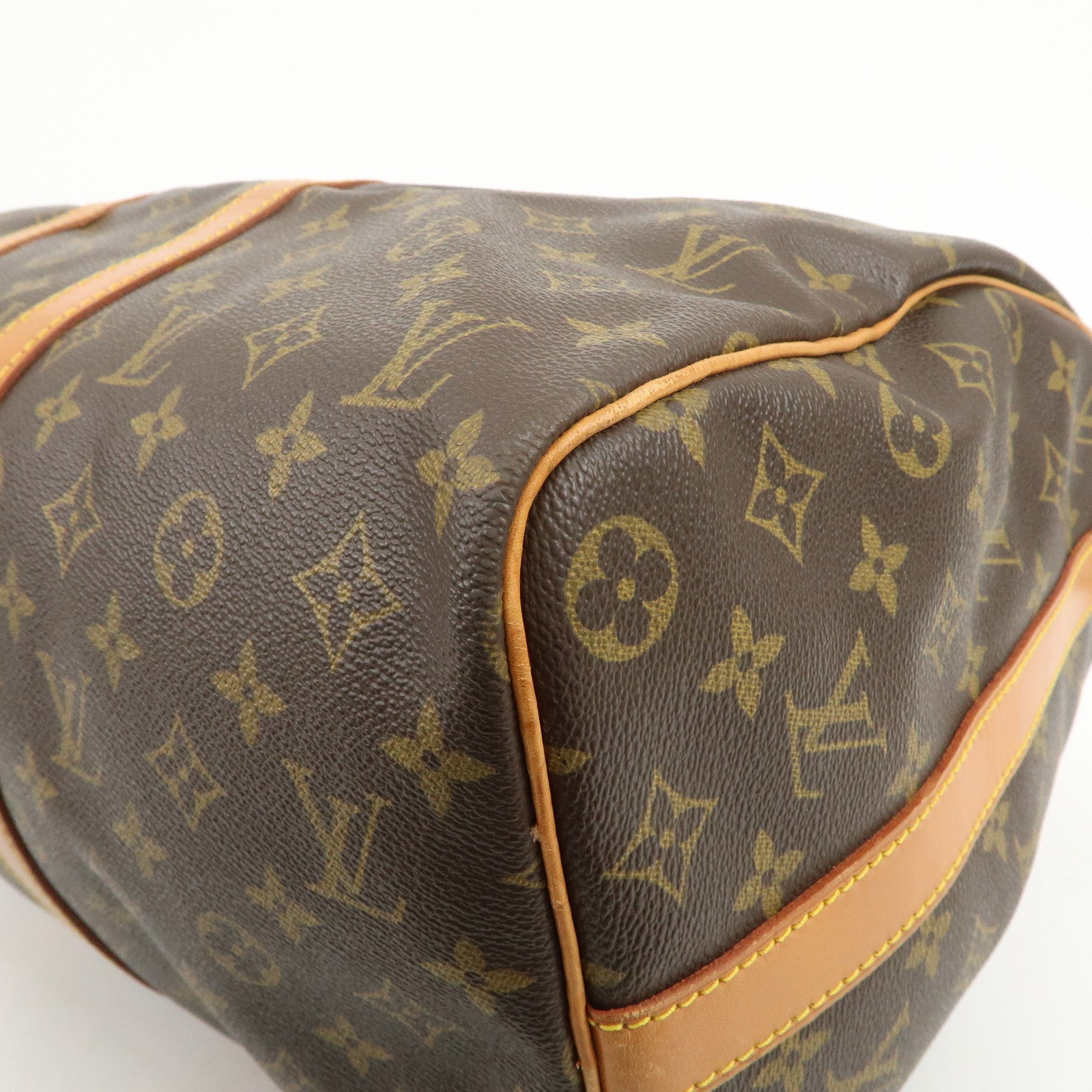 Louis Vuitton Monogram Keep All Bandouliere 45 Boston Bag M41418