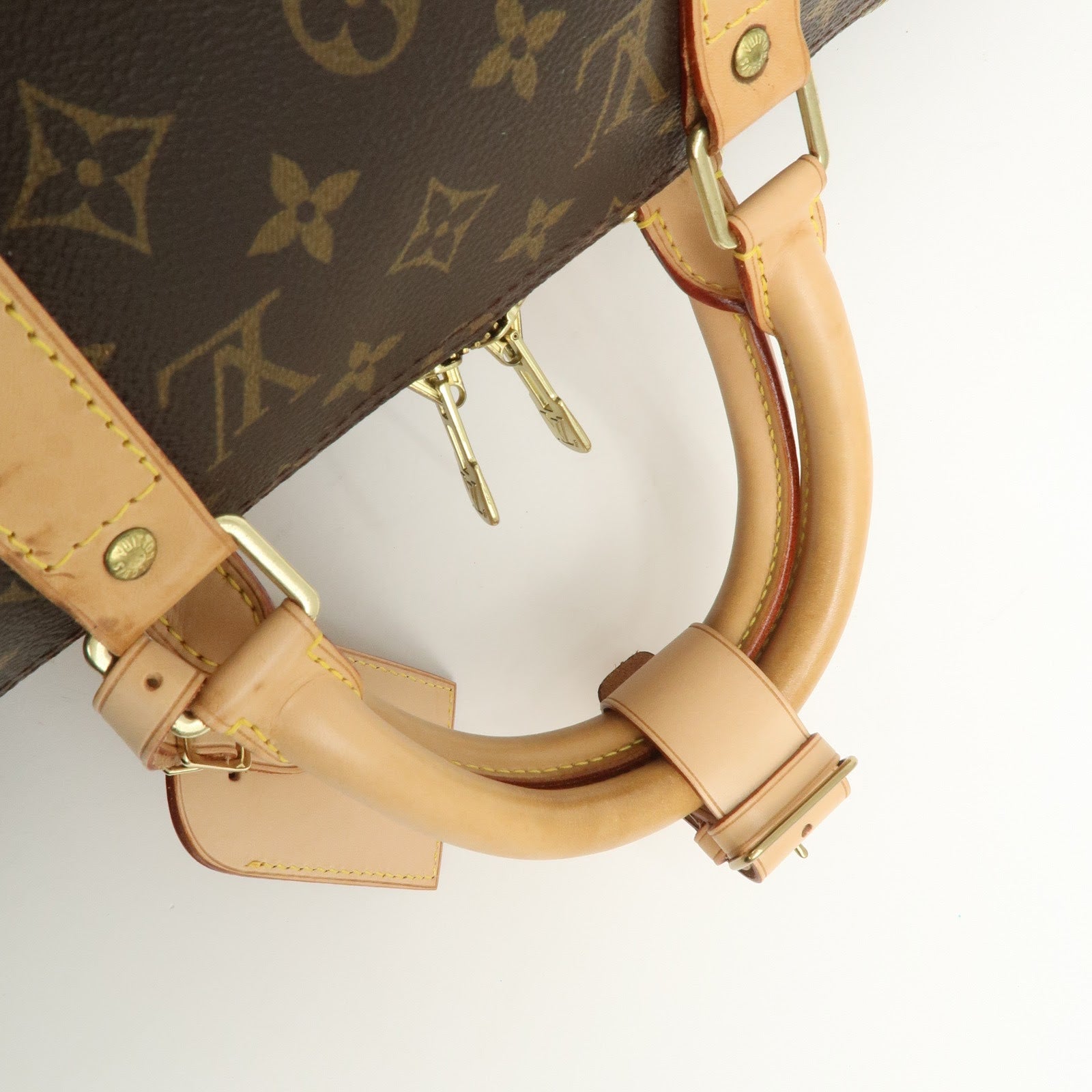 Louis Vuitton Monogram Keep All 50 Bandouliere Boston Bag M41416