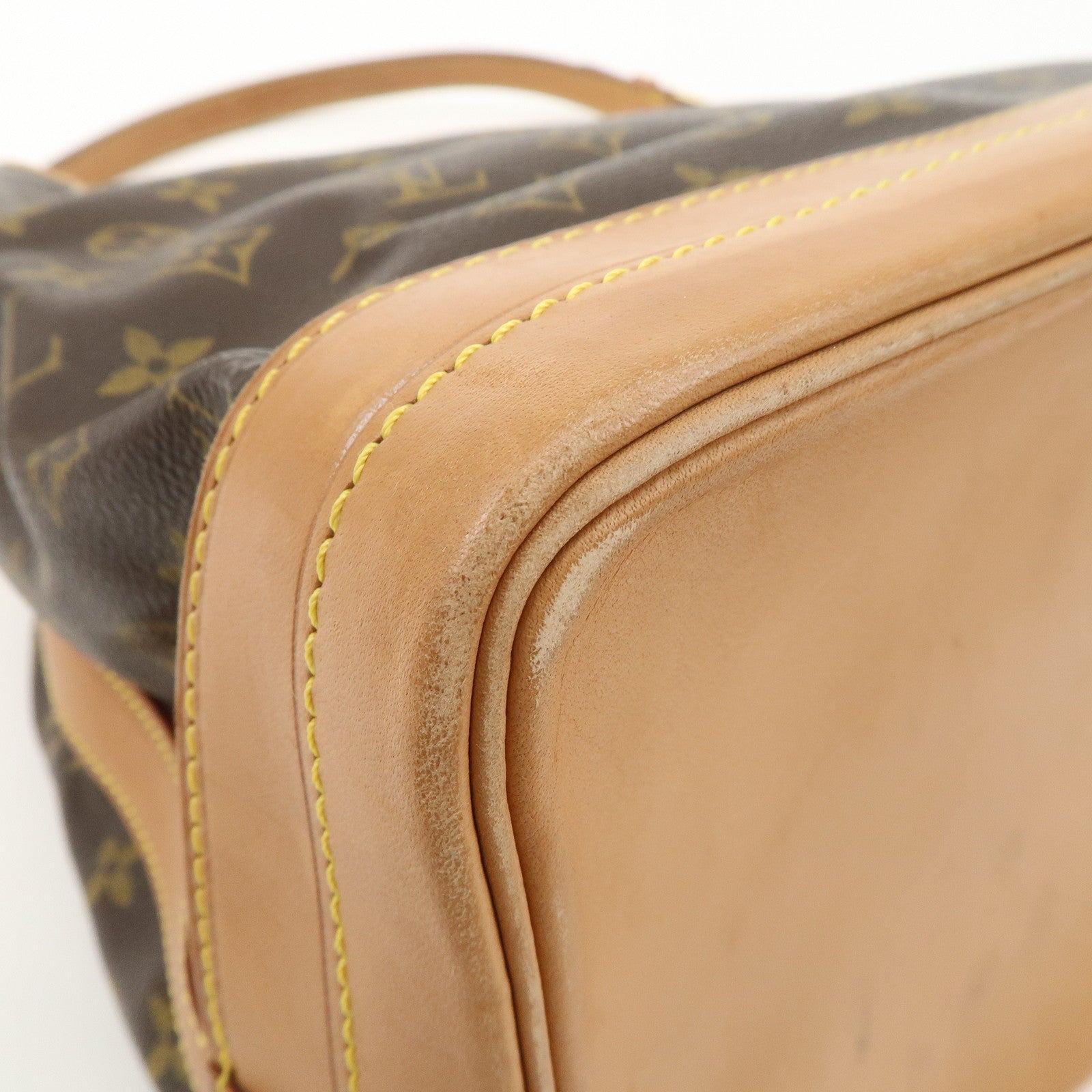 Louis Vuitton Monogram Noe Shoulder Bag Hand Bag Brown M42224