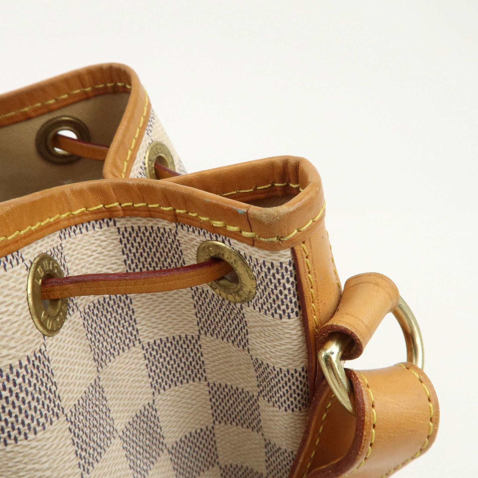 Louis Vuitton Damier Azur Canvas Leather Noe BB Shoulder Bag N41220