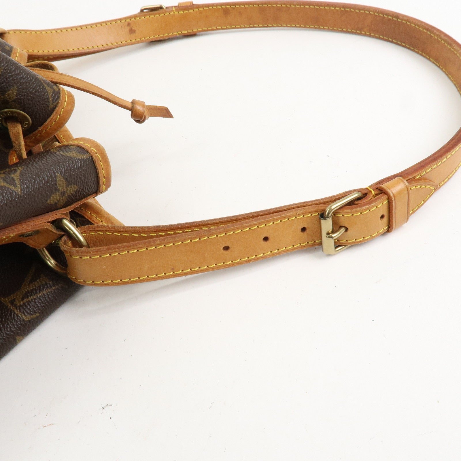 Louis Vuitton Monogram Noe Shoulder Bag Hand Bag Brown M42224
