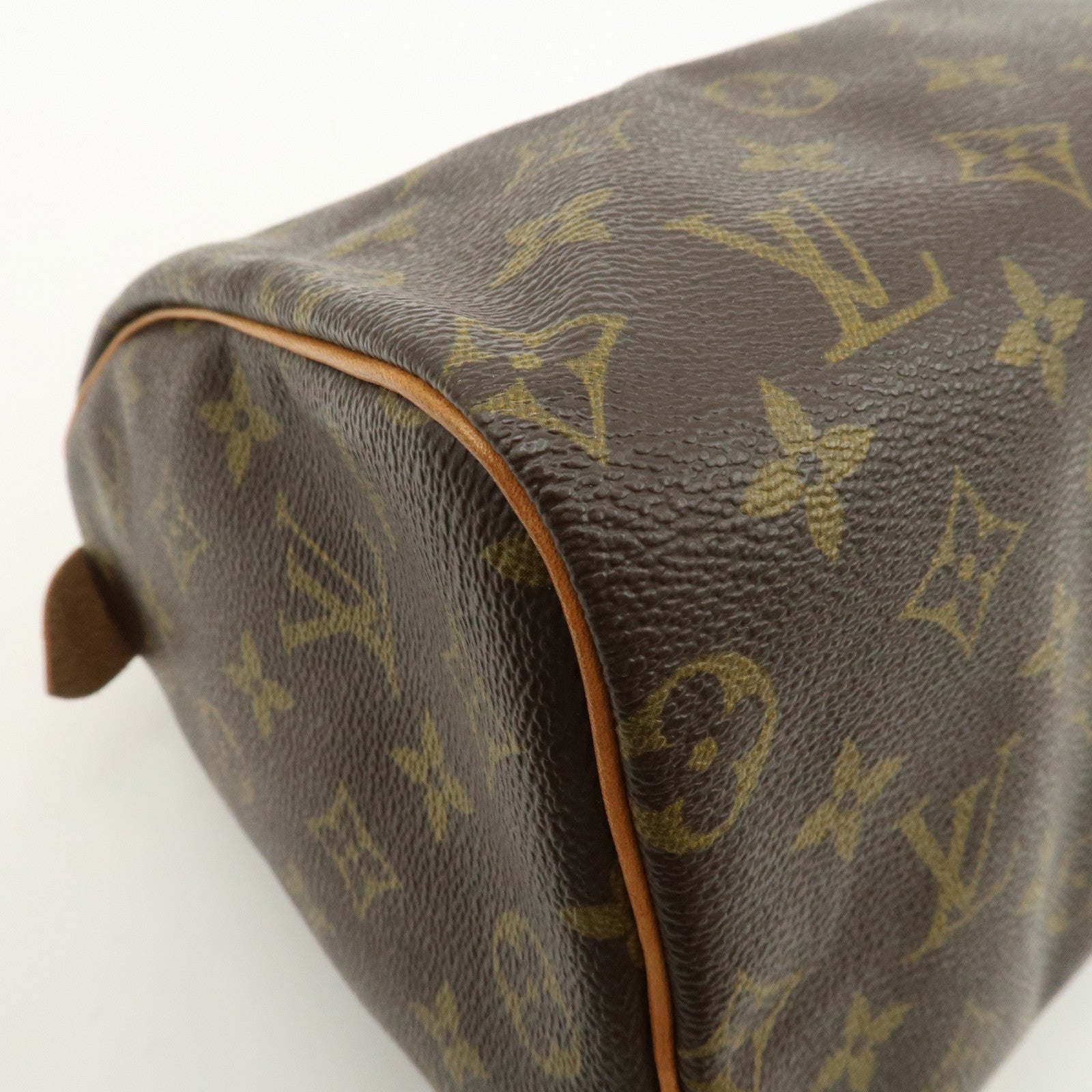 Louis Vuitton Monogram Speedy 25 Boston Bag Hand Bag Brown M41528