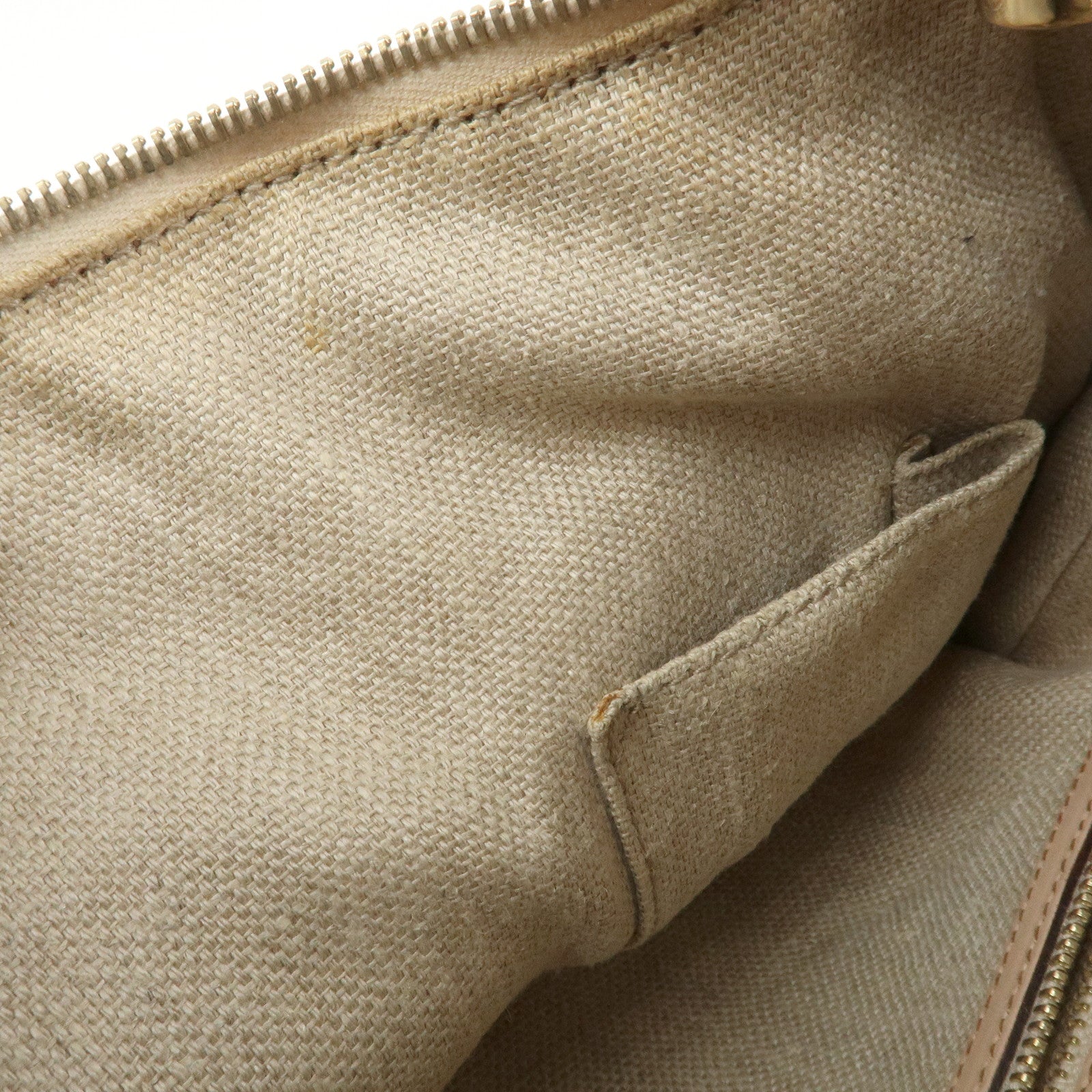 GUCCI Bamboo Canvas Leather Shoulder Bag Flora Ivory Pink 137383