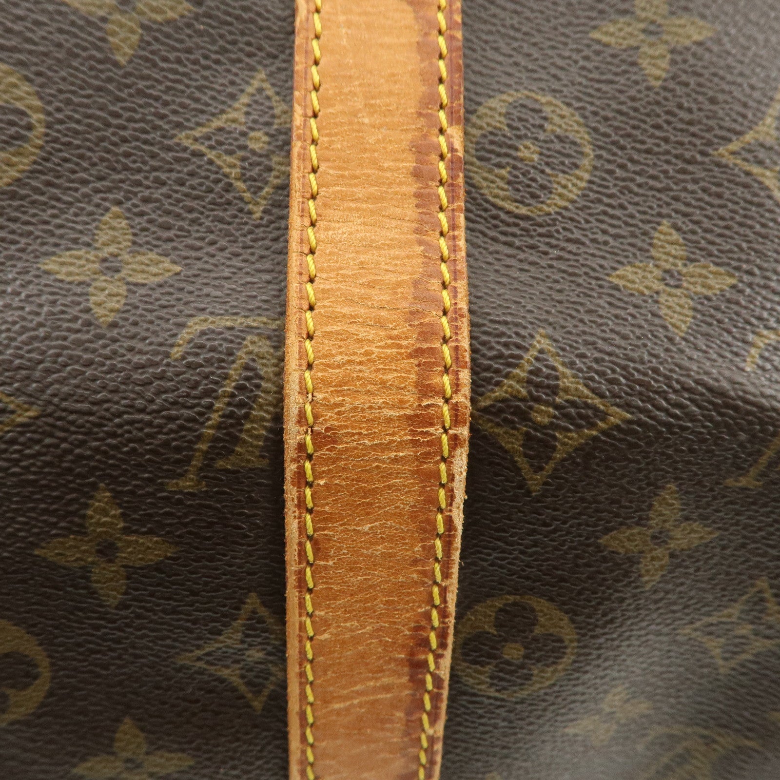 Louis Vuitton Monogram Keep All Bandouliere 45 Boston Bag M41418