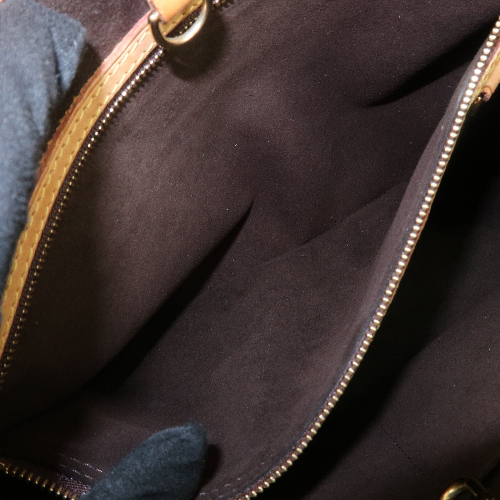 Louis Vuitton Monogram Wilshire MM Tote Bag Brown M45644