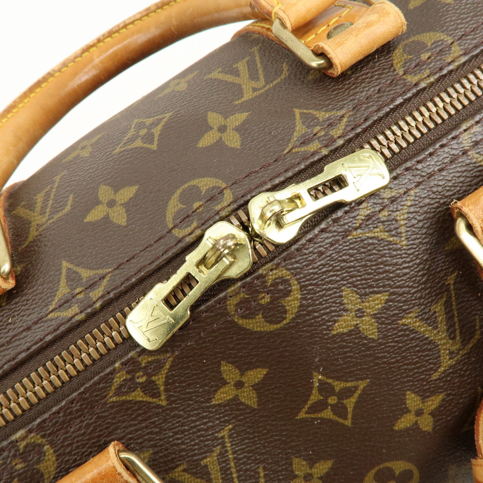 Louis Vuitton Monogram Keep All Bandouliere 50 Boston Bag M41416