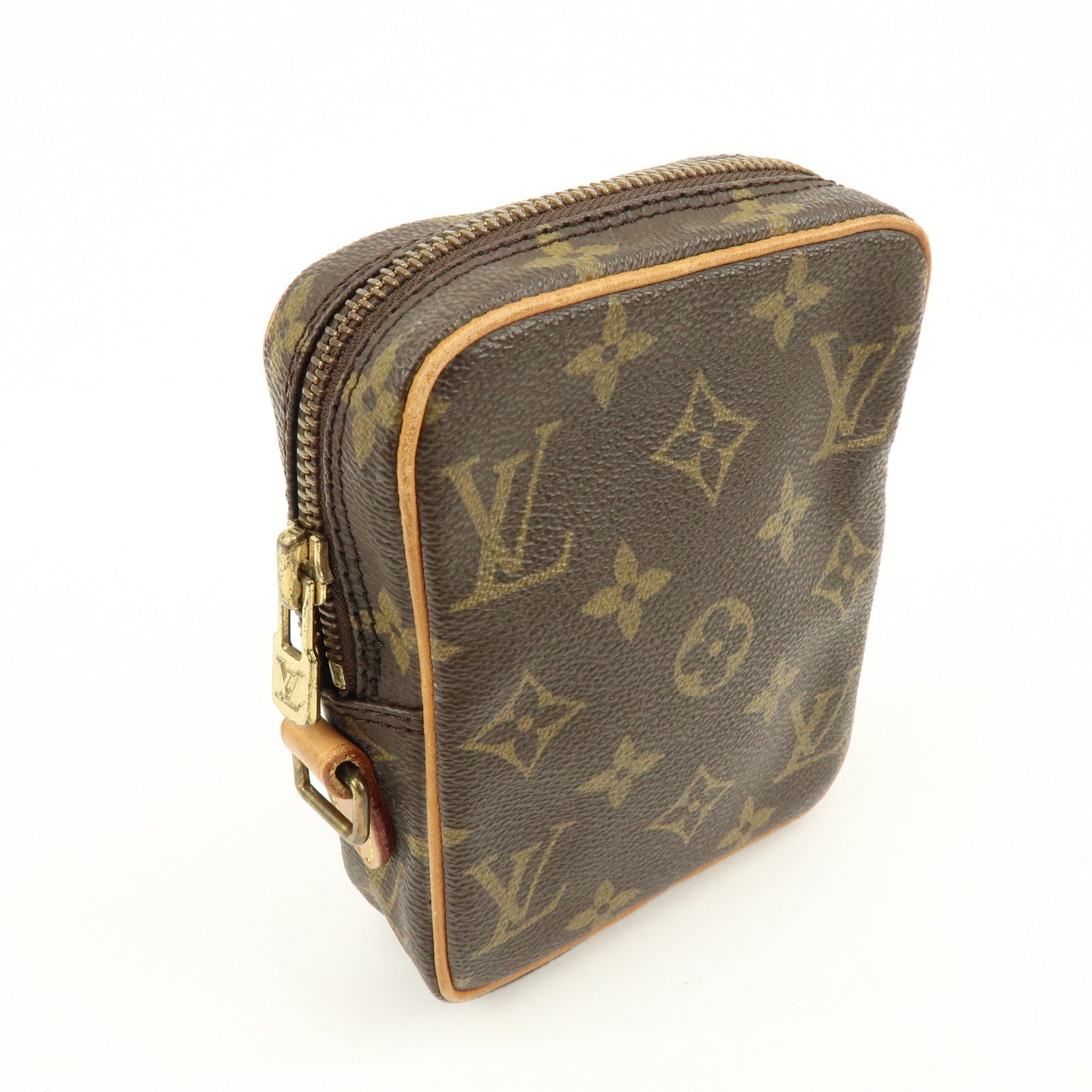 Louis Vuitton Monogram Mini Danube Shoulder Bag Brown M45268