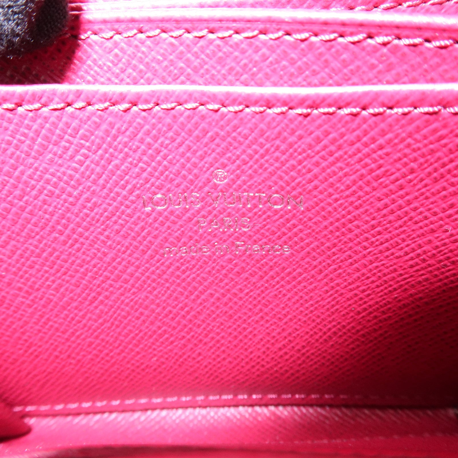 Louis Vuitton Epi Leather Zippy Coin Purse Coin Case Fuchsia M60383