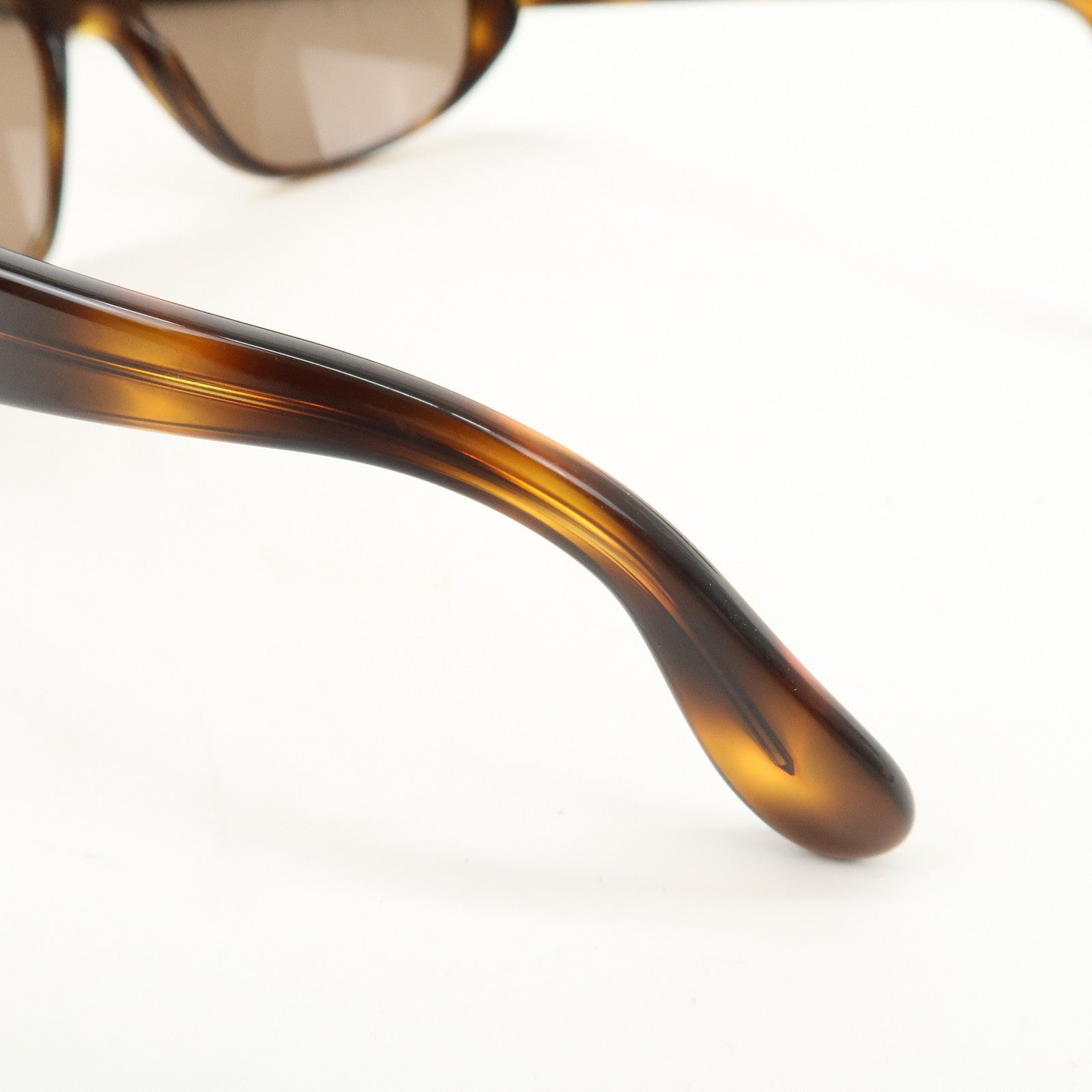CHANEL COCOMark Plastic Sunglasses Brown 01454 91235